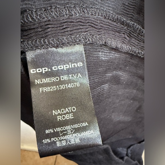 Cop.Copine Black Ribbed Knit Top - Picture 7 of 7